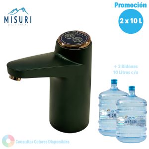 Dispensador Smart Premium + 2 Bid. de 10 L